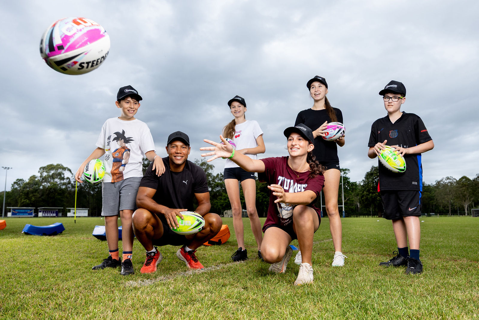 Read more about the article NRL Star Moses Mbye Launches Sunshine Coast Youth Program with SunnyKids